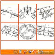 sistema de cerchas de aluminio con iluminación para el stand de ferias y otros fabricantes de usos